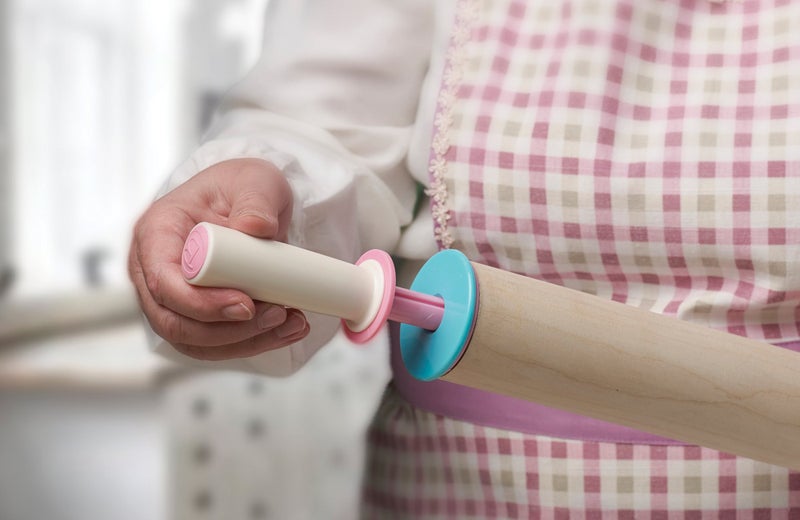 Bakelicious Adjustable Baking Rolling Pin, Wood and Nylon, 12-Inch Barrel - Image 5